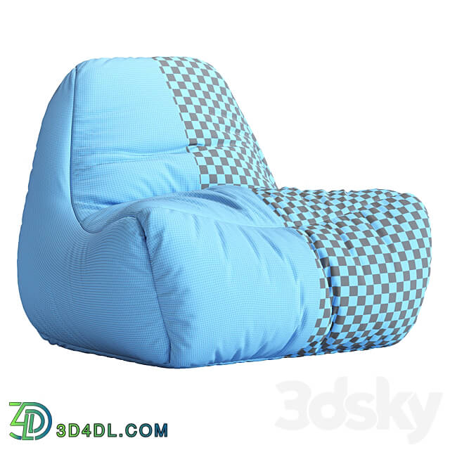 Leather Bean Bag Chair N8