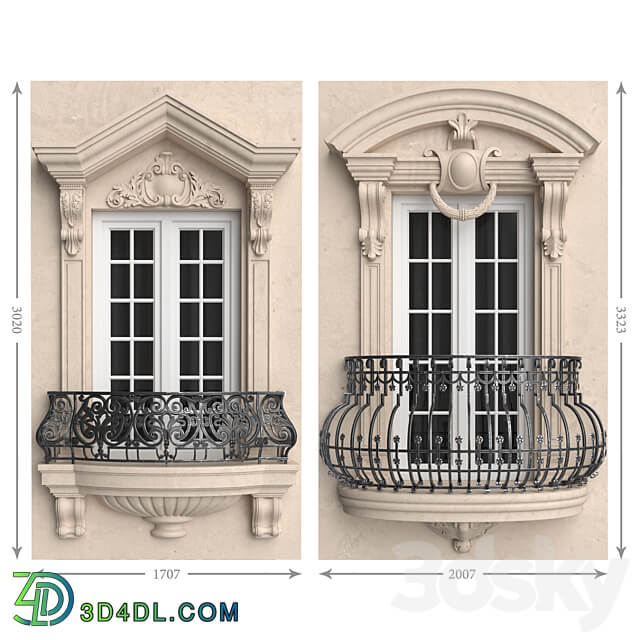 Classic balconies 2