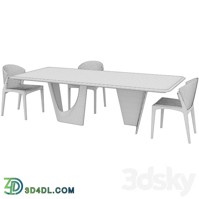 Table Chair Pinnacle table And Luisa chair