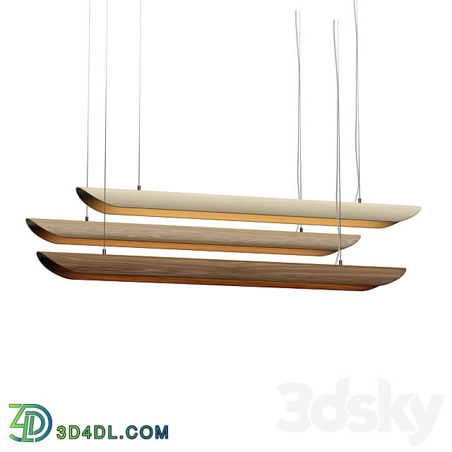 Pendant light Canoe Lamp by Studio Vayehi