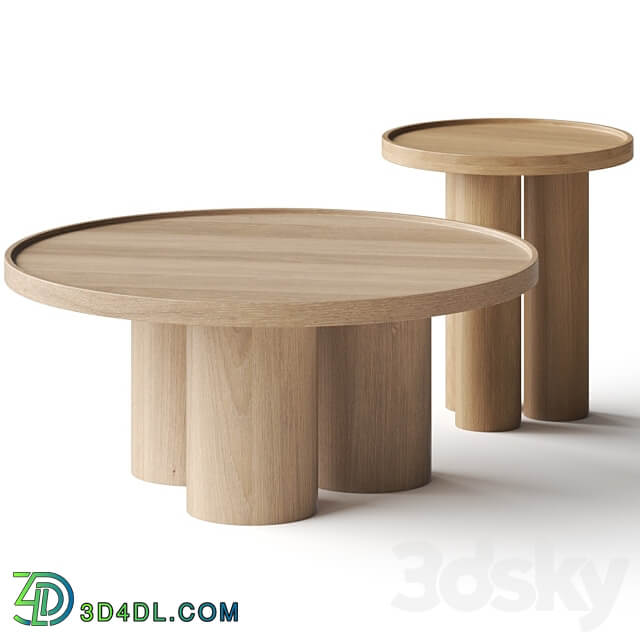 Lulu and Georgia Delta Round Coffee Tables