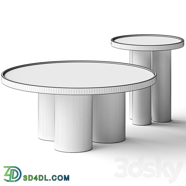 Lulu and Georgia Delta Round Coffee Tables