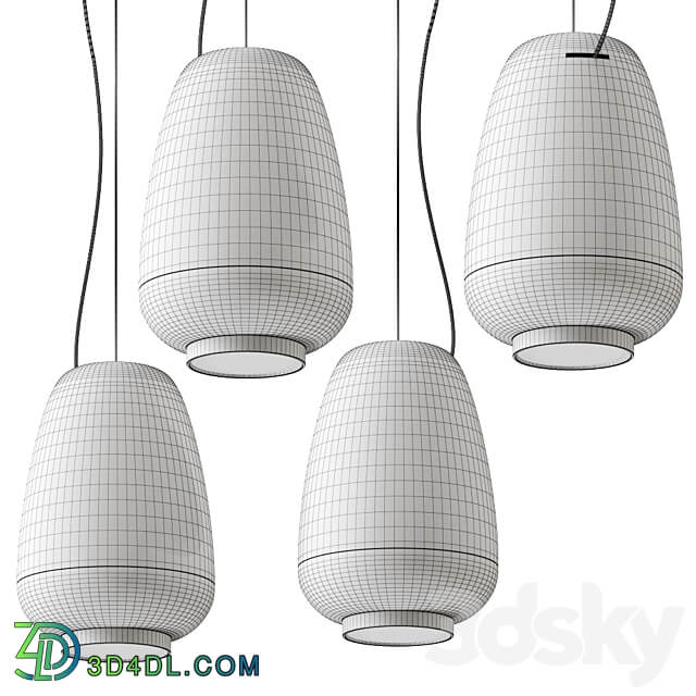 Pendant light Asia pendant lamp by Cattelan Italia