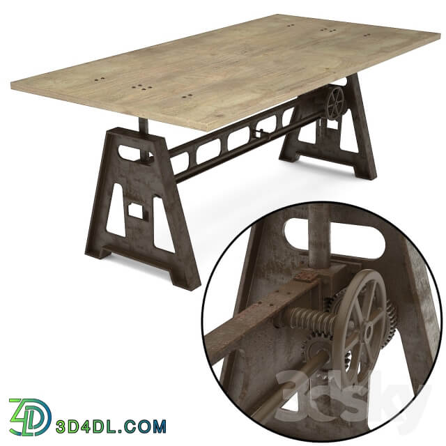 GORDONS adjustable table