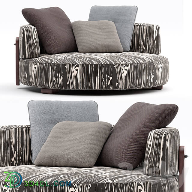 Other soft seating LOVESEAT Florida By Minotti