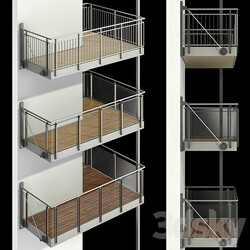 Metal balcony 3 types of cantilever balconies  