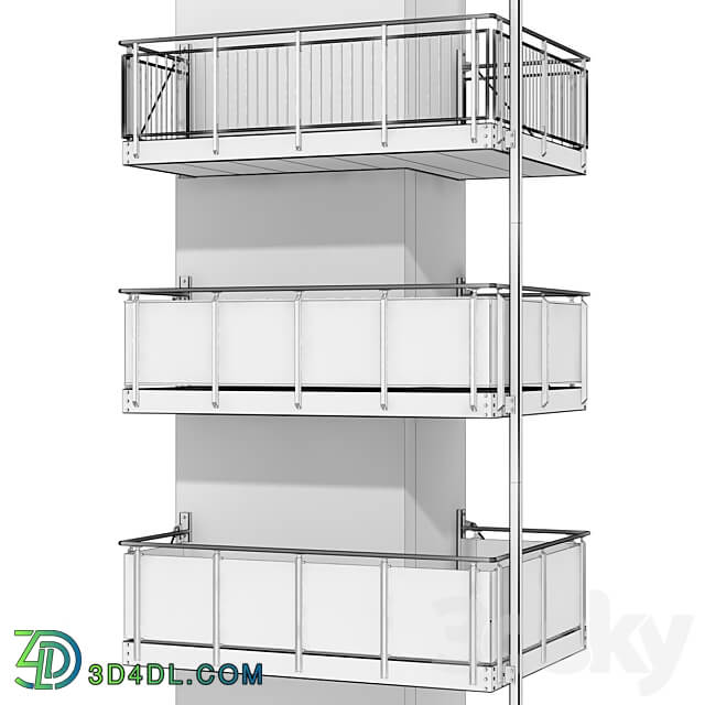 Metal balcony 3 types of cantilever balconies 