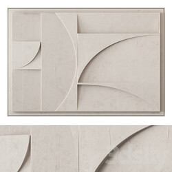 Extra large relief artwork 3D Models 