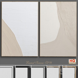 Abstract Textural Plaster Wall Art C 276 