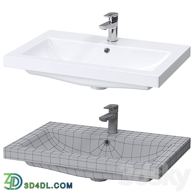 Washbasins Cersanit COMO