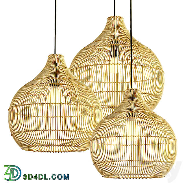 Pendant light Aliexpress modern rattan chandelier