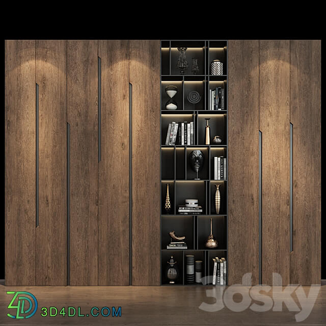 Wardrobe Display cabinets Furniture composition set 233