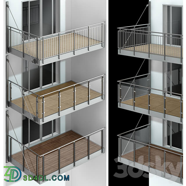 Metal balcony Metal balcony 3 types of cantilever balconies 