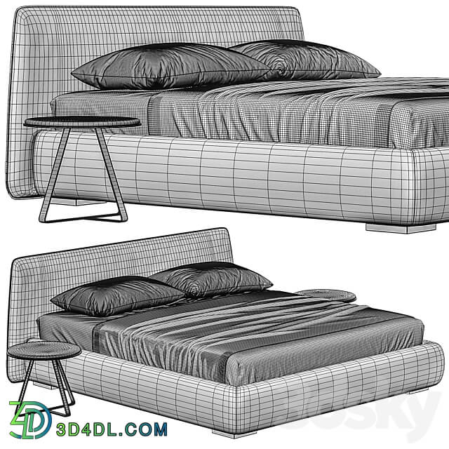 Bed Boca slim bed