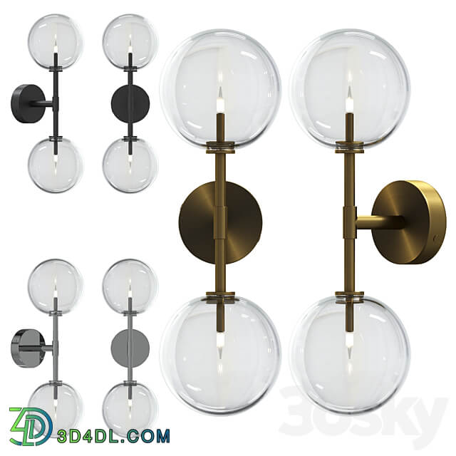 Wall lamp DAWN DUAL by Schwung Home