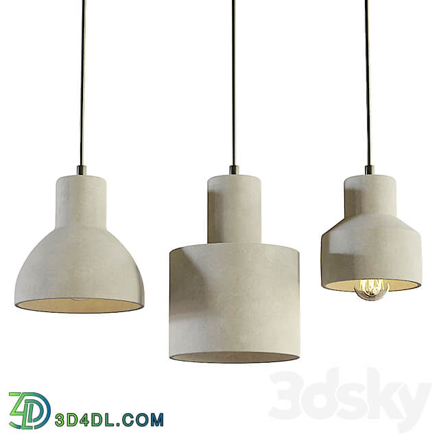 Pendant light Maytoni Broni hanging lamp set