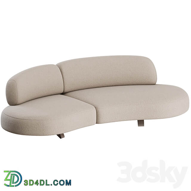 Vao 250 Curved Sofa by Paolo Castelli