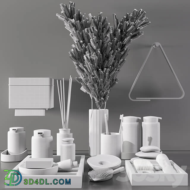 Bathroom Decorative Set 01