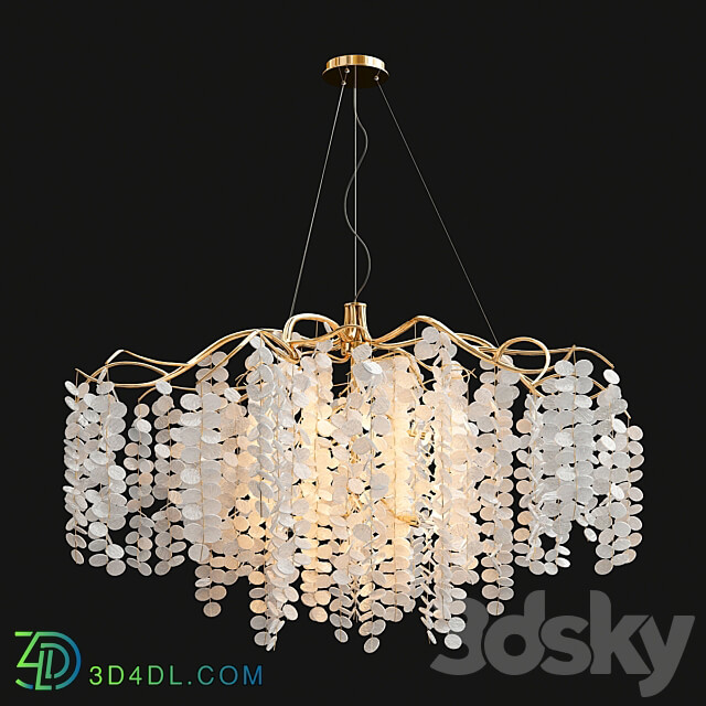 Pendant light Willow cascading chandelier