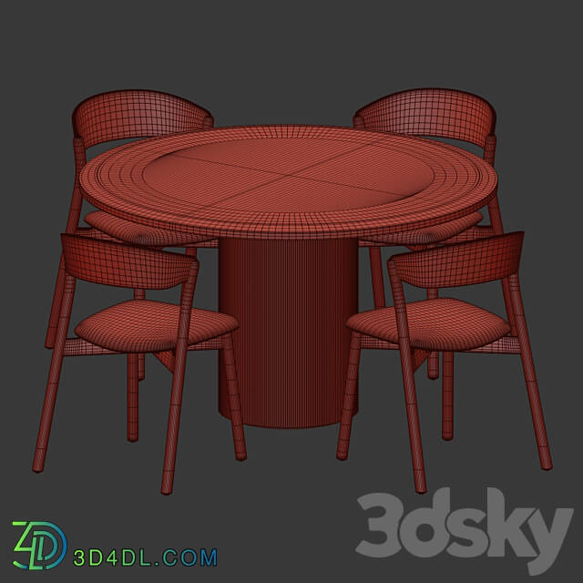 Table Chair Dining Set 37