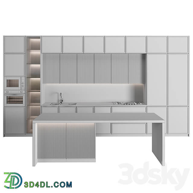 Kitchen 072 Kitchen 3D Models 3DSKY