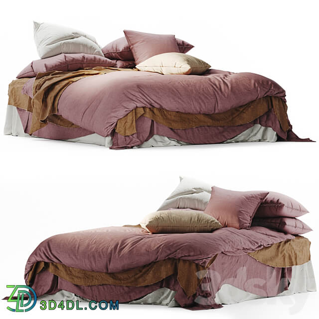 Bed Flocca linen bedding