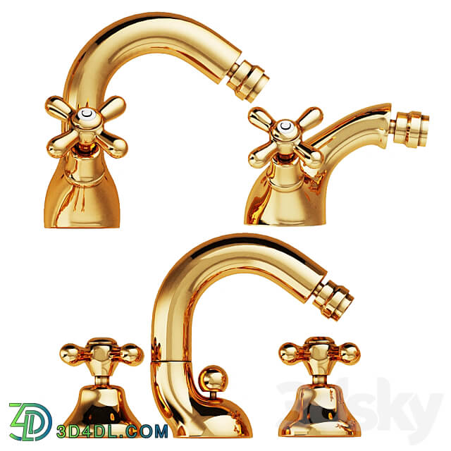 Nicolazzi Nuova Brenta faucets for bidets