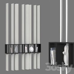 shelf partition 3D Models 3DSKY 