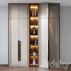 Wardrobe Display cabinets Furniture composition 27 