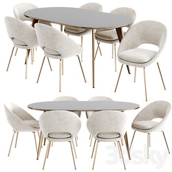 Table Chair Dinning set 27 