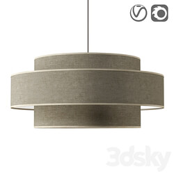 Pendant light Linen lamp Souko 