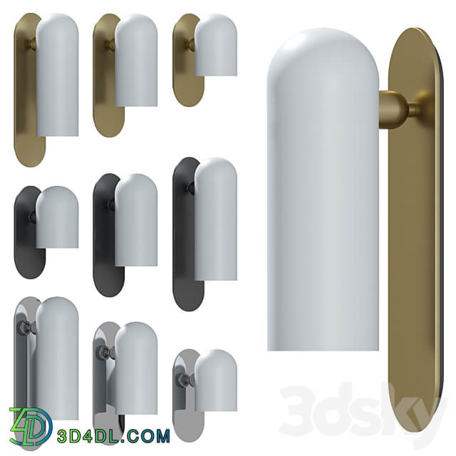 Wall sconces set ODYSSEY SCONCE by Schwung Home