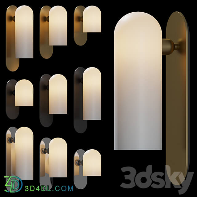 Wall sconces set ODYSSEY SCONCE by Schwung Home