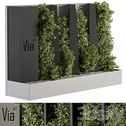 Other Outdoor Green Wall and Fence Architecture Element 44 