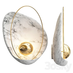 Ginger Jagger Pearl WALL LAMP 