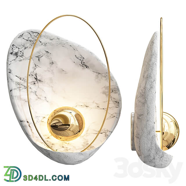 Ginger Jagger Pearl WALL LAMP