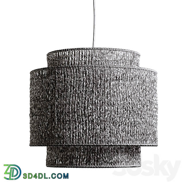 Pendant light Natural hemp lamp Yaku