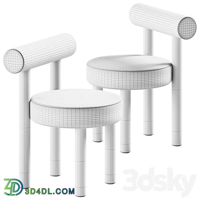 Chair Gropius CS1 by Noom 3D Models 3DSKY