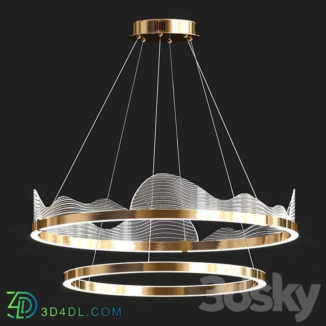 Pendant light DIGNITY Lampatron Chandelier