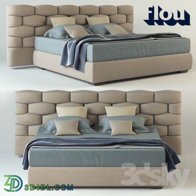 Bed FLOU Majal