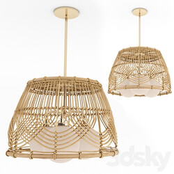 Pendant light Serene deco chandelier 