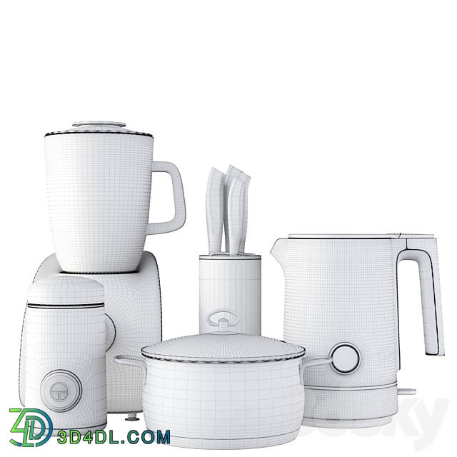 KüchenLand Kitchen Set 3D Models 3DSKY