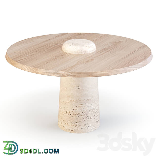 Emmanuelle Simon Baba Dining Set Table Chair 3D Models