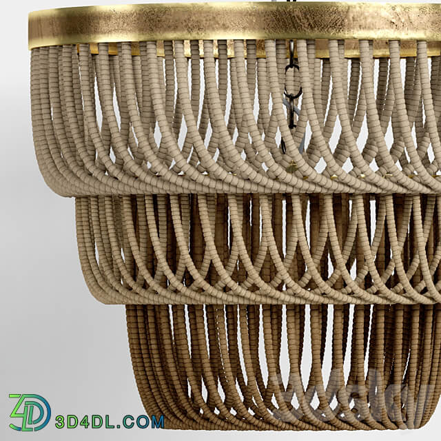 Pendant light macrame chandelier 09