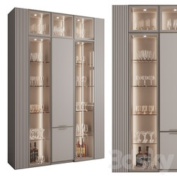 Wardrobe Display cabinets Сupboard with dishes My Design 23 