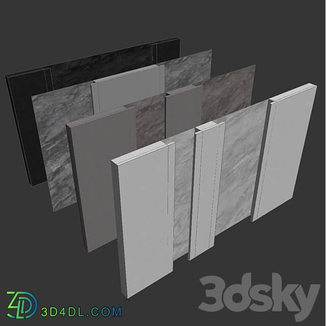 Decorative wall panel set 60