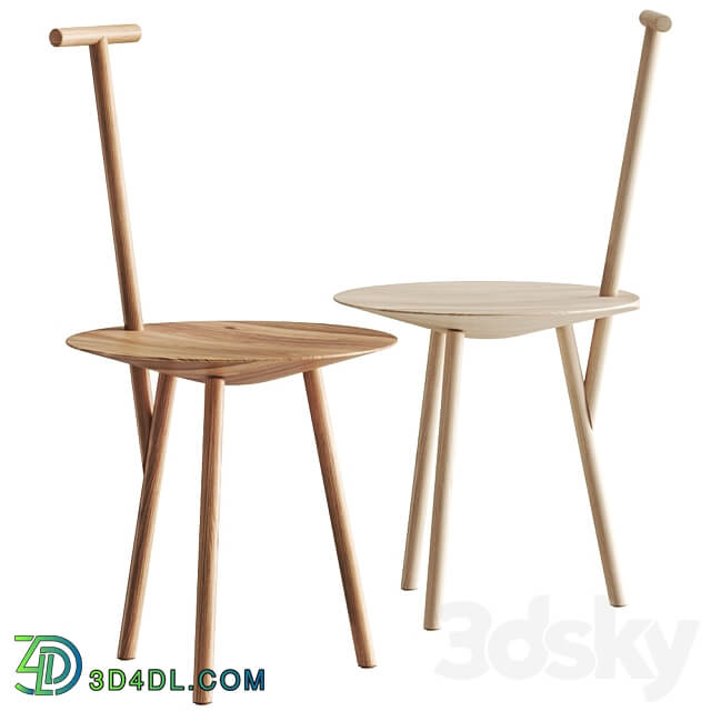 Spade Chair Natural Ash by Please Wait to be Seated