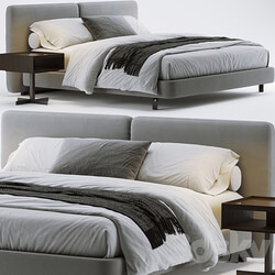 Bed Minotti tatlin bed 