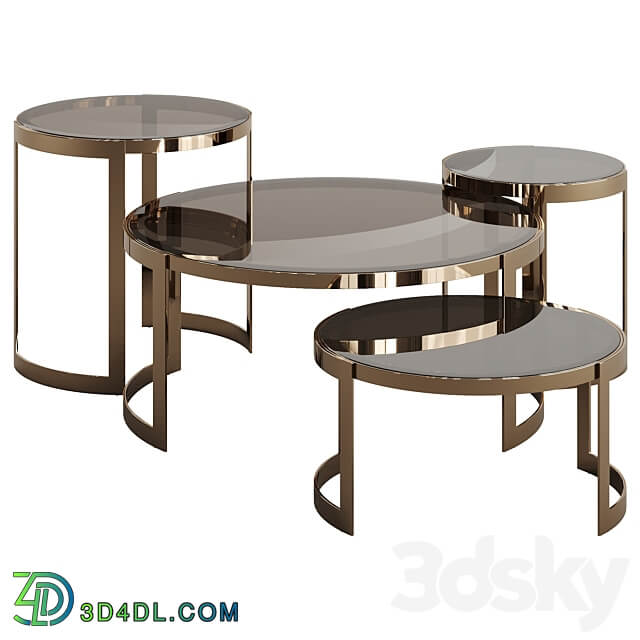 ENDI ANYA GLASS 2021 COFFEE TABLE