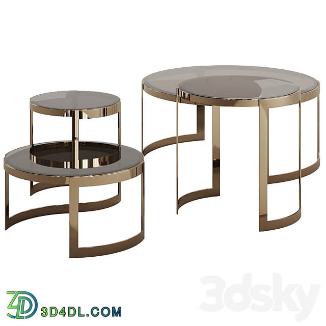 ENDI ANYA GLASS 2021 COFFEE TABLE